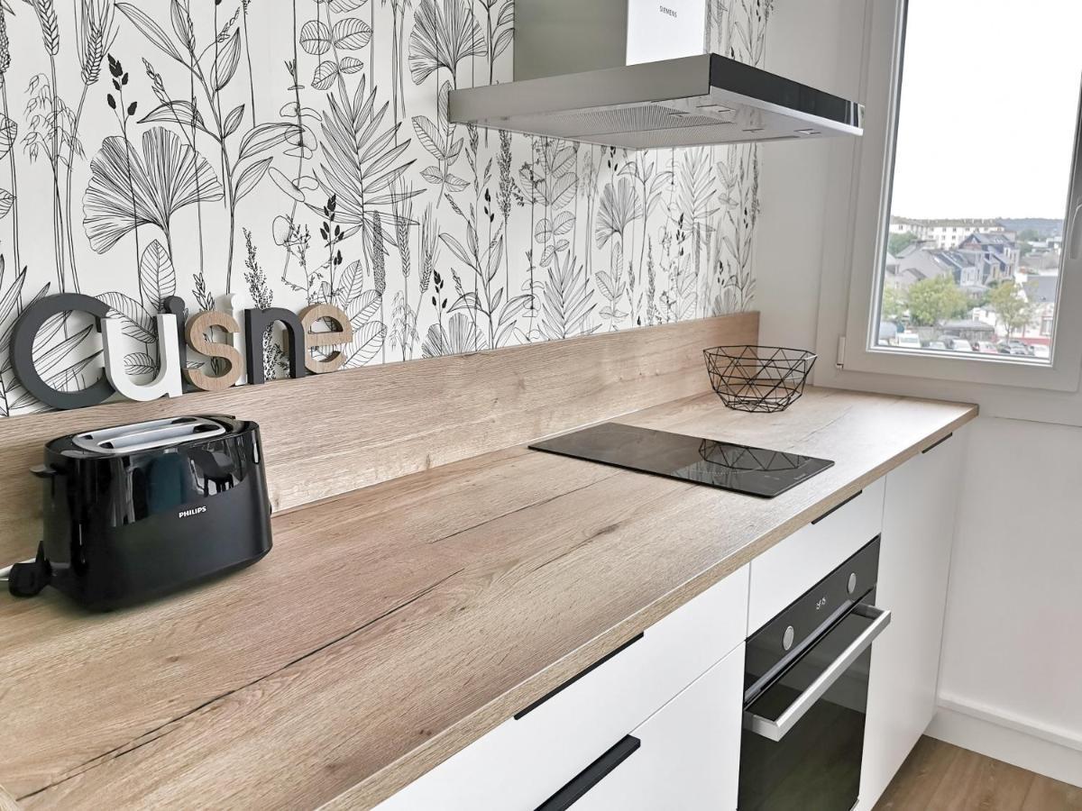 Appartement Lumineux Avec Balcon Et Parking Cherbourg-en-Cotentin Kültér fotó